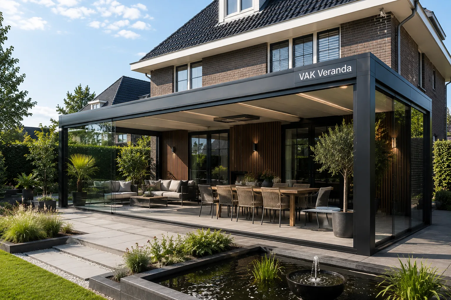 Zonwering veranda